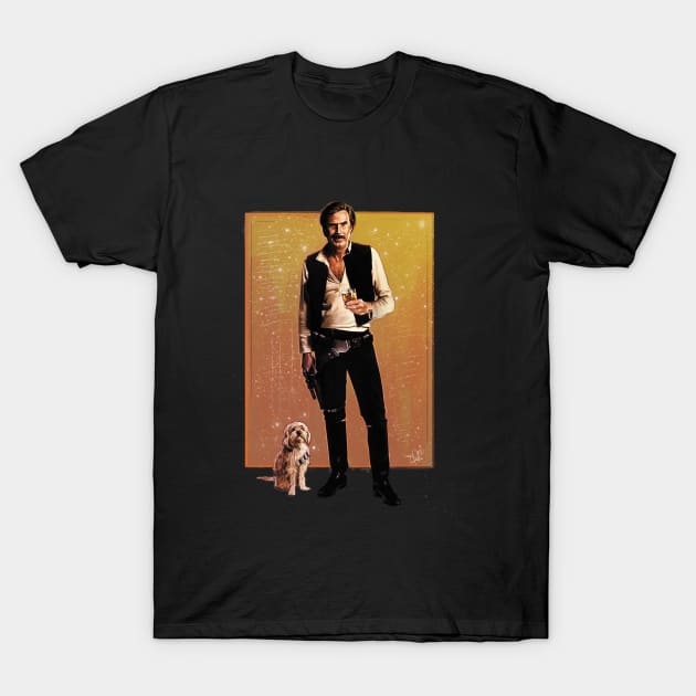 HAN BURGUNDY T-Shirt by spaceboycomics